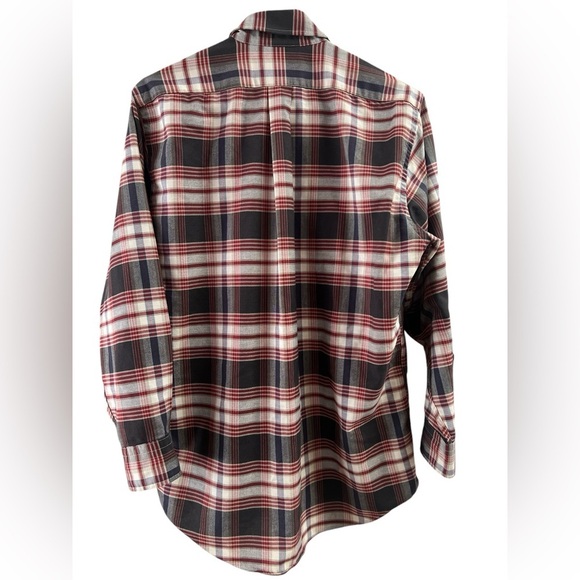 L.L Bean long sleeve button down plaid shirt - Picture 3 of 3